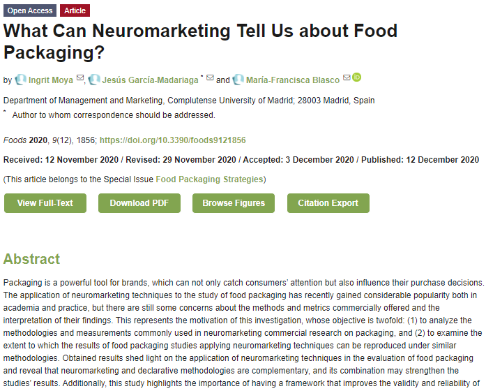 Paper de Neuromarketing UCM - Papers