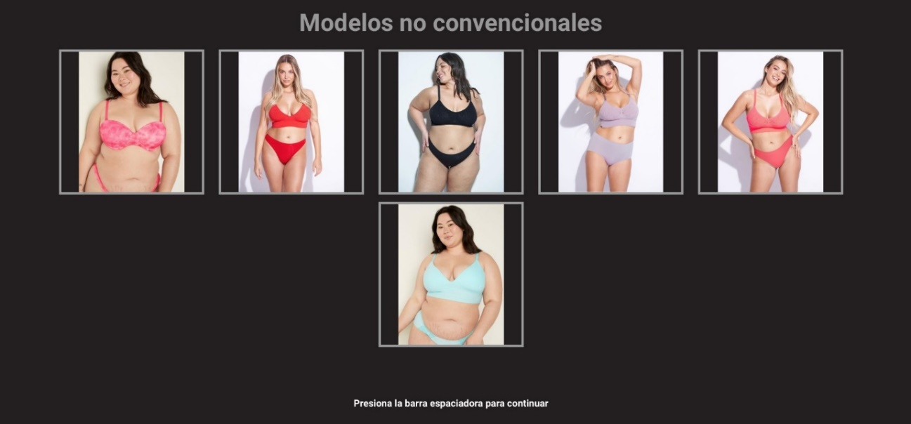 Victoria Secret 10 - Investigación de la percepción de imagen de marca de Victoria's Secret respecto al uso en la publicidad de modelos convencionales versus modelos no convencionales.